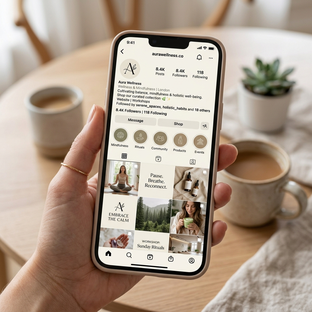 Aura Wellness Branding